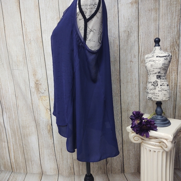 Simply Vera Purple Dressy Tank Size Large! - Picture 5 of 12